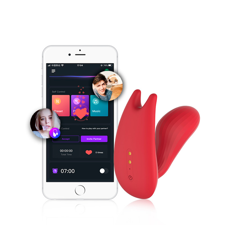 Vibrador Clitorial y Punto G con APP Magic Umi - Sen Fantasy