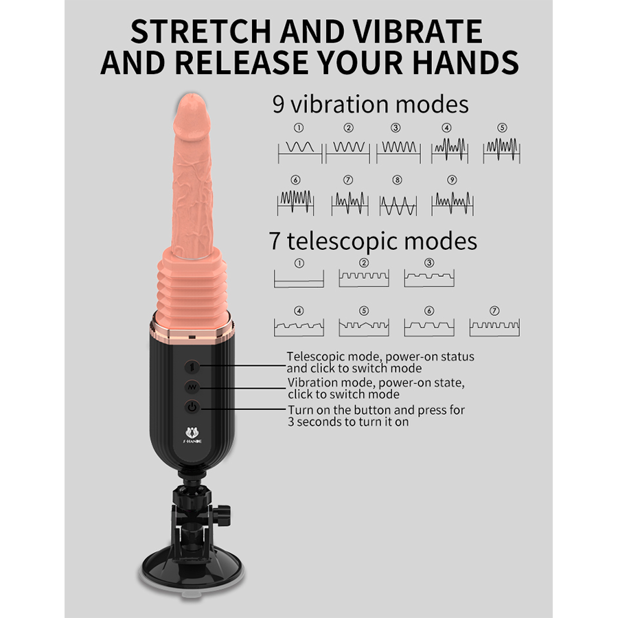 Vibrador Control Remoto Gatling - Sen Fantasy