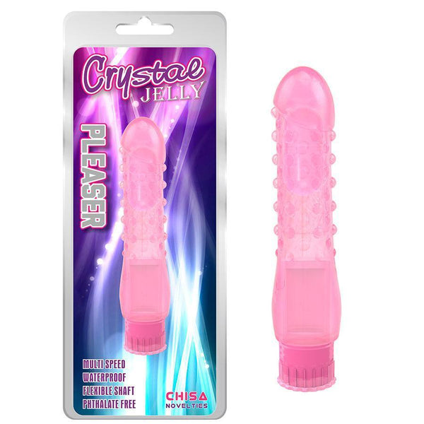 Vibrador Crystal Jelly Pleaser - Sen Fantasy
