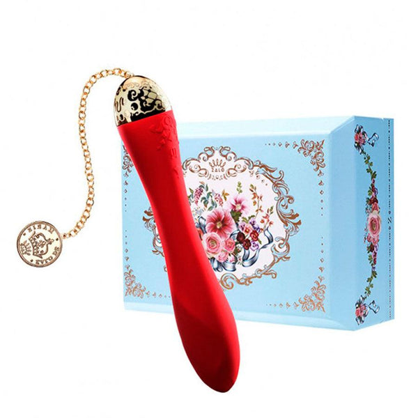 Vibrador de Lujo Marie G-spot Bright Red Controlado por APP Bluetooth by ZALO - Sen Fantasy
