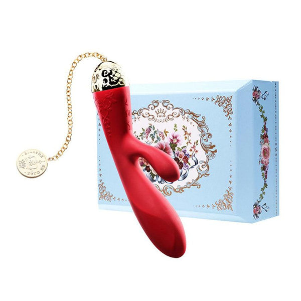 Vibrador de Lujo Rosalie Bright Red Controlado por APP Bluetooth by ZALO - Sen Fantasy