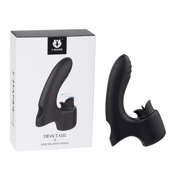 Vibrador Devil's Kiss Black - Sen Fantasy