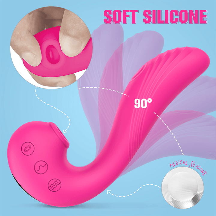 Vibrador Doble Estimulación Angels Wing - Sen Fantasy