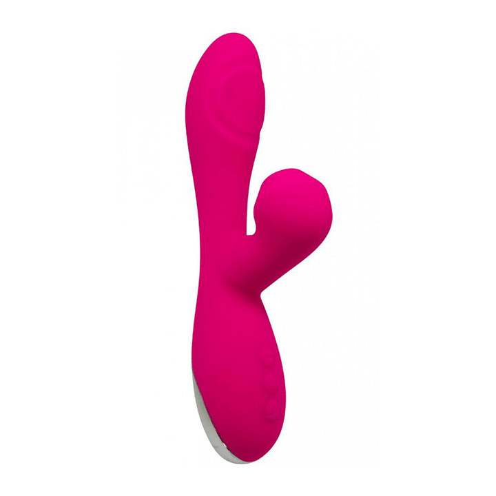 Vibrador Doble Estimulación Caribbean Shine Fucsia - Sen Fantasy