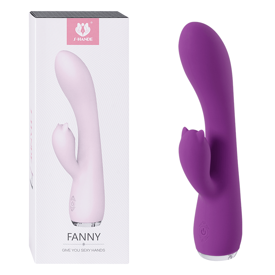 Vibrador Doble Estimulación Fanny Purple - Sen Fantasy