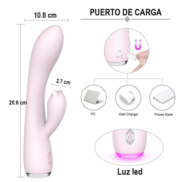 Vibrador Doble Estimulación Fanny - Sen Fantasy