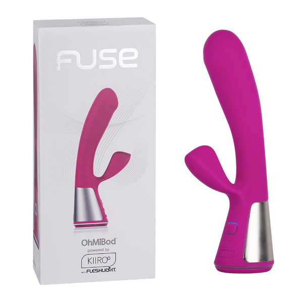 Vibrador Doble Estimulación Fuse Pink Controlado por APP Global by Kiiro - Sen Fantasy