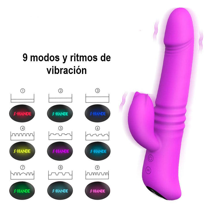 Vibrador Doble Estimulación Kaya Purple - Sen Fantasy