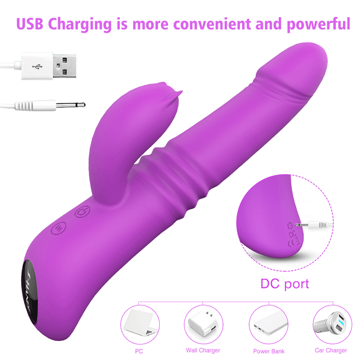 Vibrador Doble Estimulación Kaya Purple - Sen Fantasy