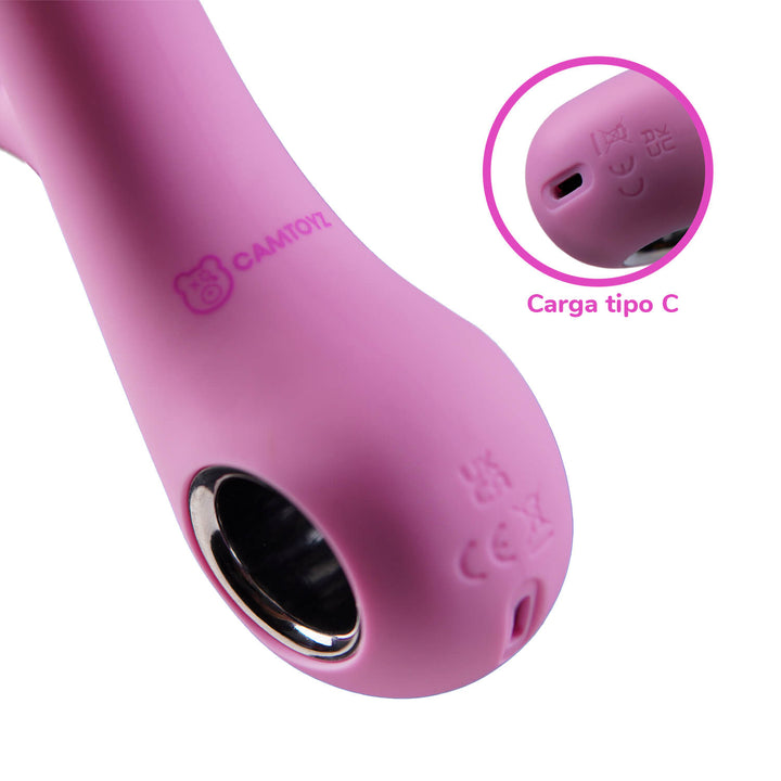 Vibrador Doble Estimulación Lucile Majestic Pro - Sen Fantasy