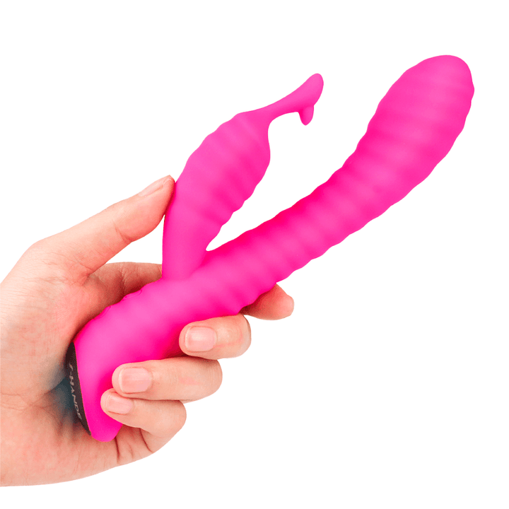Vibrador Doble Estimulación Moonlight Pink - Sen Fantasy