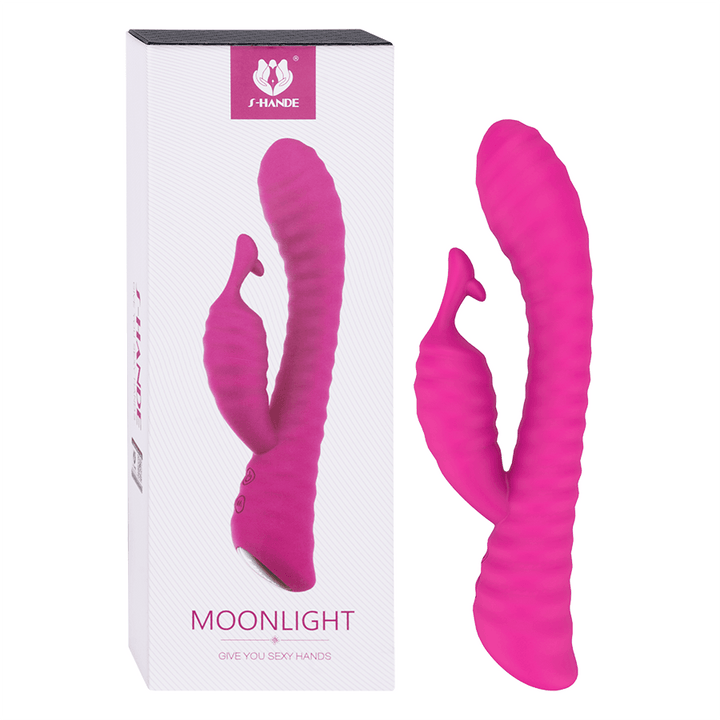 Vibrador Doble Estimulación Moonlight Pink - Sen Fantasy
