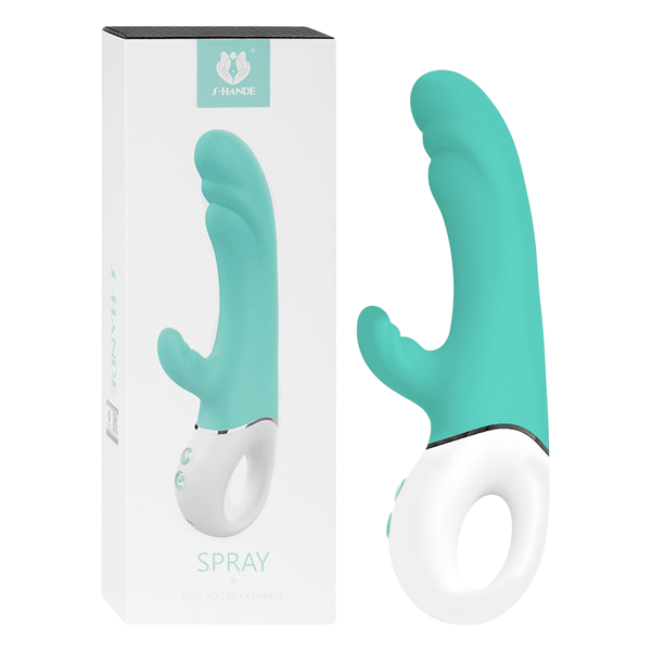 Vibrador Doble Estimulación Spray - Sen Fantasy