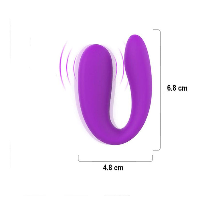 Vibrador Doble Estimulación Vebe Purple - Sen Fantasy