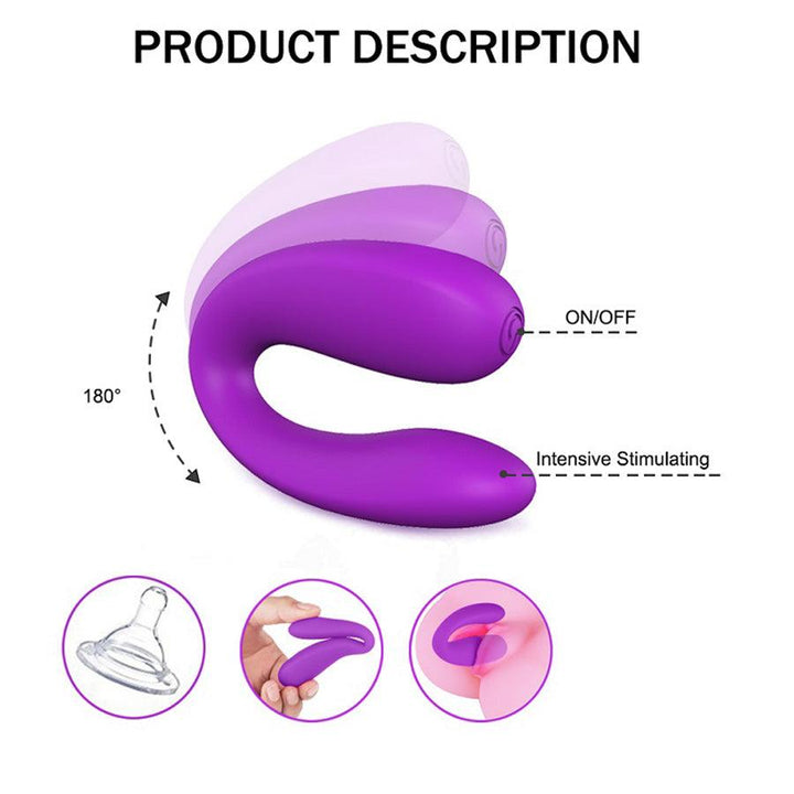 Vibrador Doble Estimulación Vebe Purple - Sen Fantasy