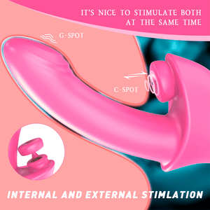 Vibrador Doble Estimulación Witch Pink - Sen Fantasy