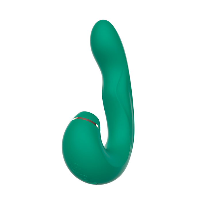 Vibrador Doble Estimulador Siren Green - Sen Fantasy
