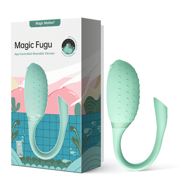 Vibrador Magic Fugu Green controlado por APP Global - Sen Fantasy
