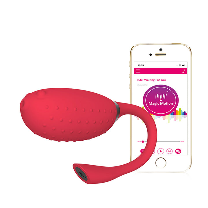 Vibrador Magic Fugu Red Controlado por APP Global - Sen Fantasy