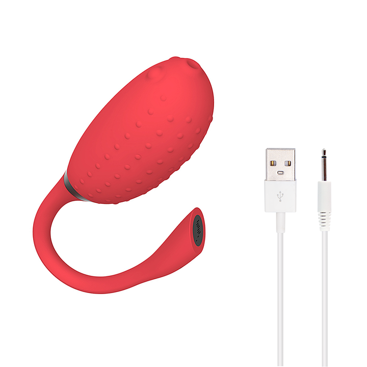 Vibrador Magic Fugu Red Controlado por APP Global - Sen Fantasy