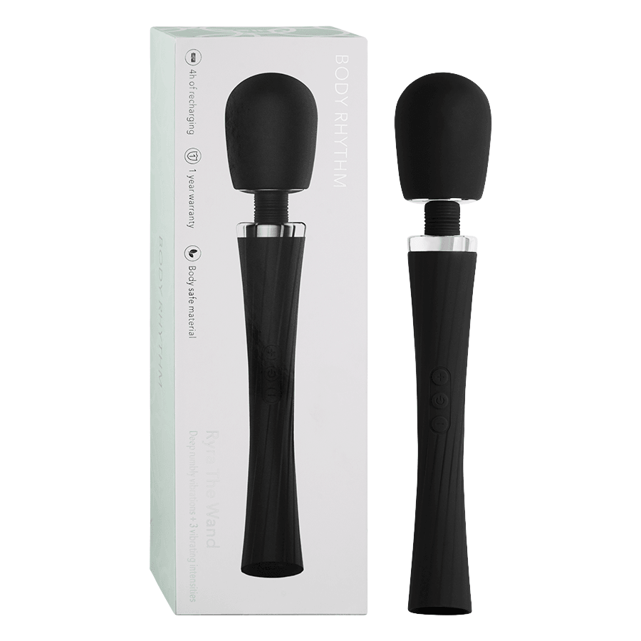 Vibrador Masajeador Body Rythm Black - Sen Fantasy
