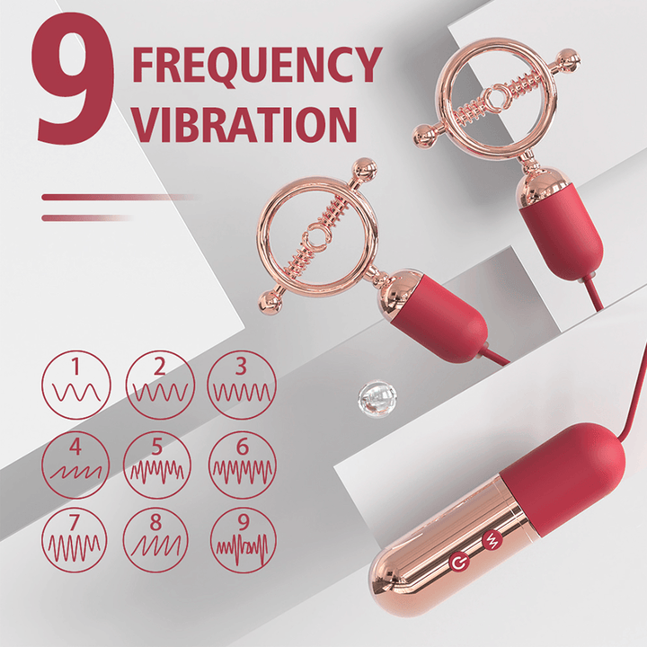 Vibrador Para Pezones Forbidden Lock - Sen Fantasy