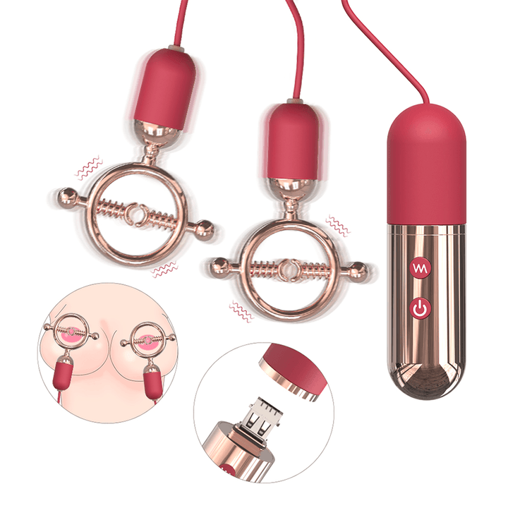 Vibrador Para Pezones Forbidden Lock - Sen Fantasy