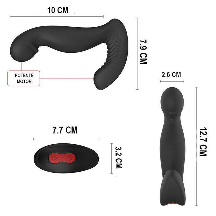Vibrador Prostático Jigle Control Remoto - Sen Fantasy