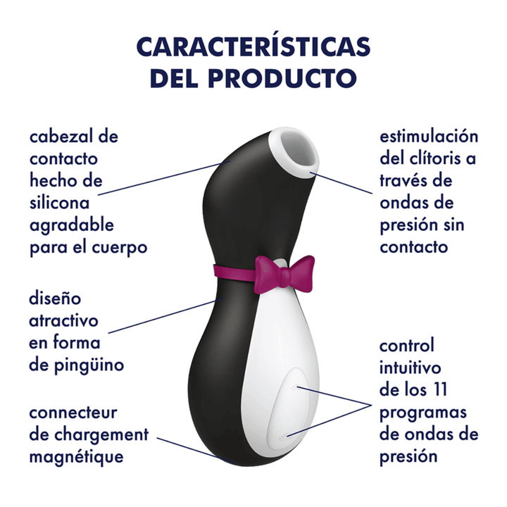 Satisfyer Penguin Estimulador De Clitoris - Senxual Fantasy