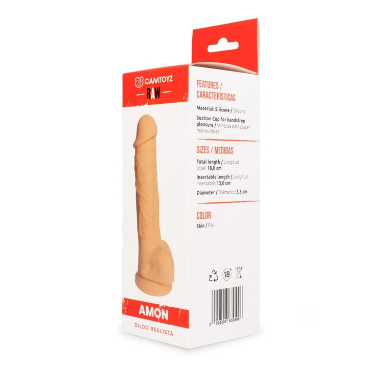 Camtoyz Dildo Realista Amon 18 cm - Sen Fantasy