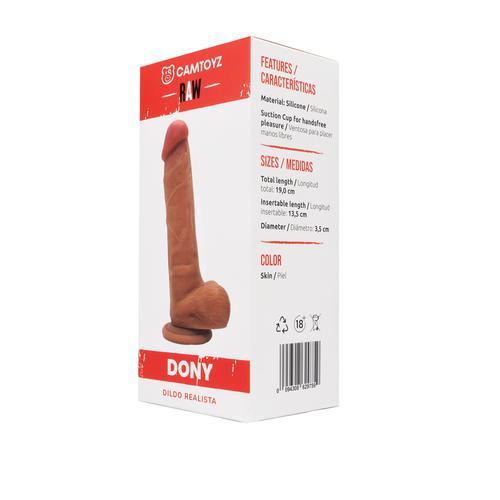 Camtoyz Dildo Realista Dony 18 Cm - Sen Fantasy