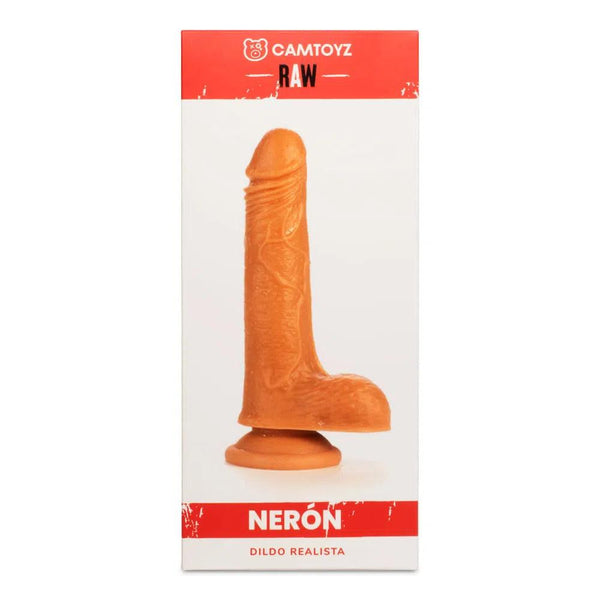 Camtoyz Dildo Realista Neron 18.5 Cm - Sen Fantasy