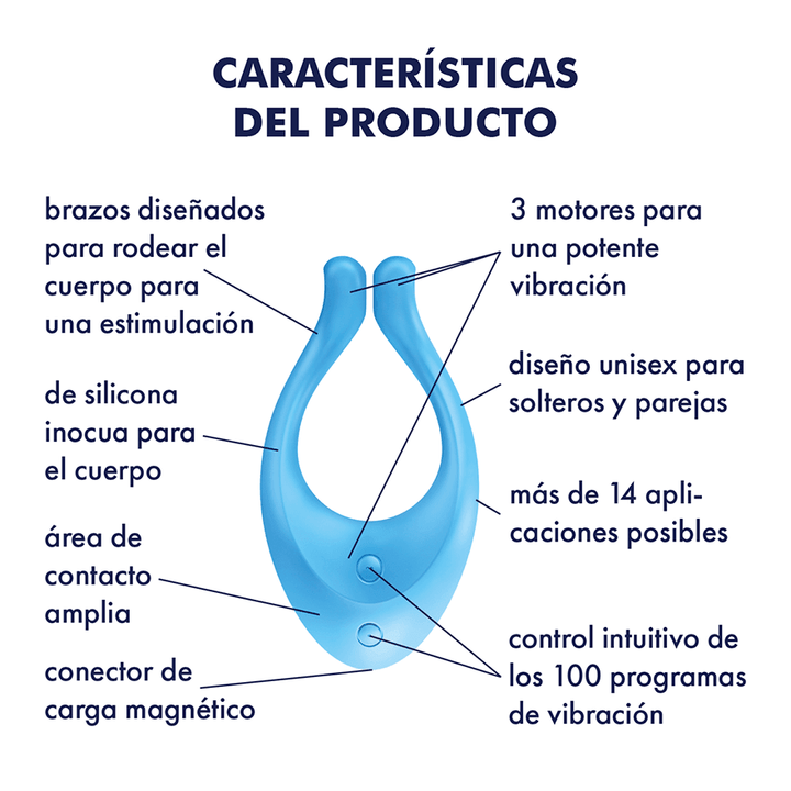 Satisfyer Endless Love Vibrador Para Pareja - Sen Fantasy
