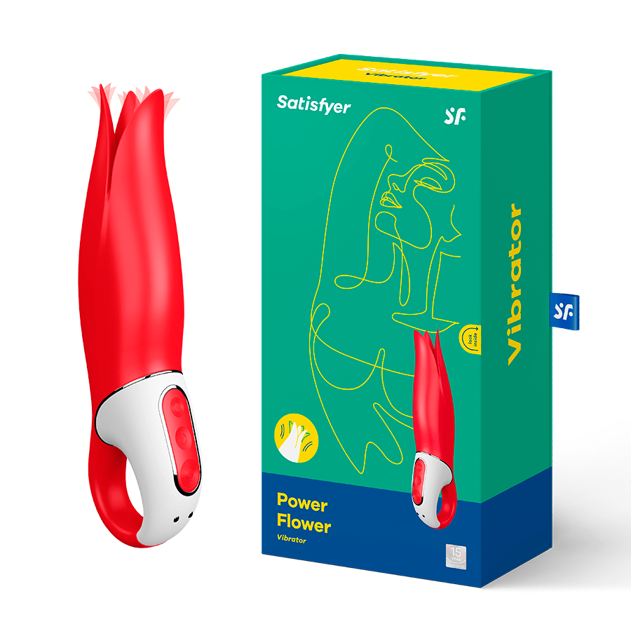 Satisfyer Vibes Power Flower Vibrador Clitorial - Sen Fantasy